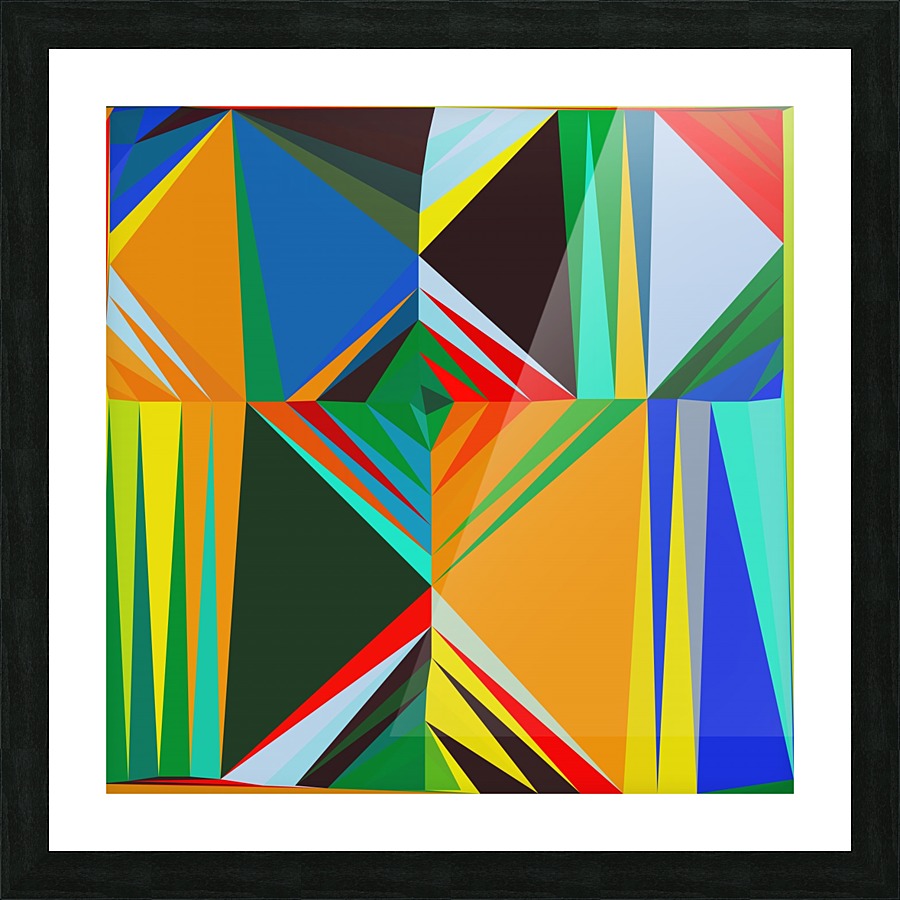 Abstract Composition 650 Picture Frame print