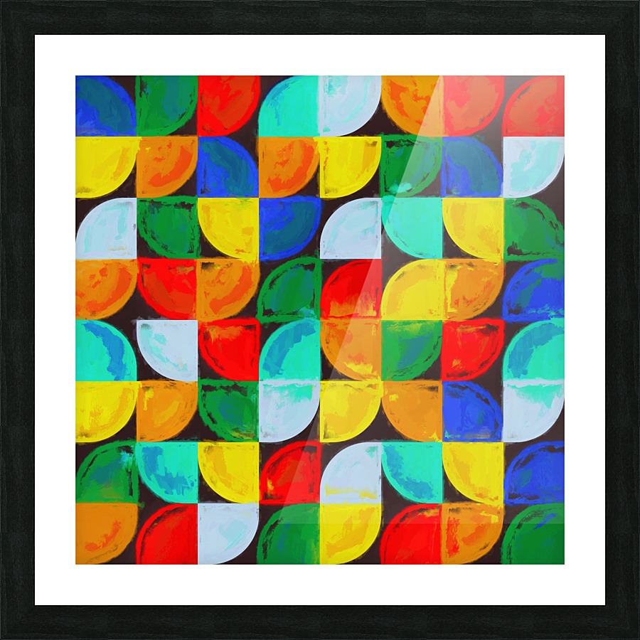 Abstract Composition 644 Picture Frame print