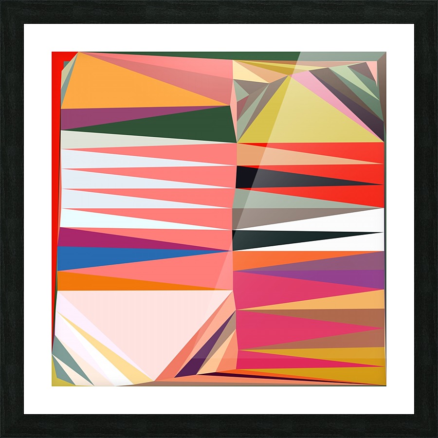 Abstract Composition 638 Picture Frame print