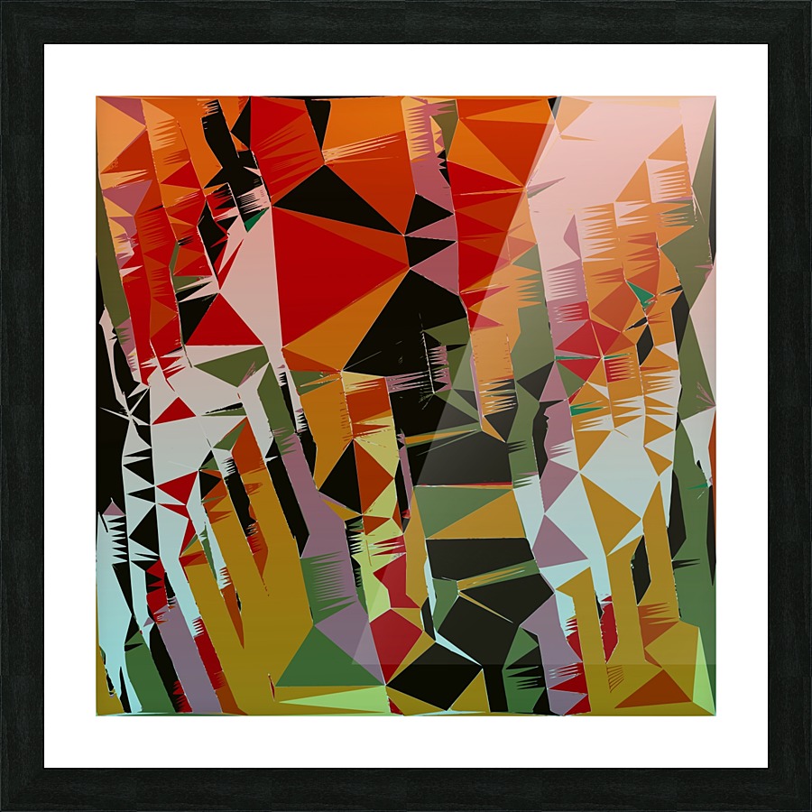 Abstract Composition 636 Picture Frame print