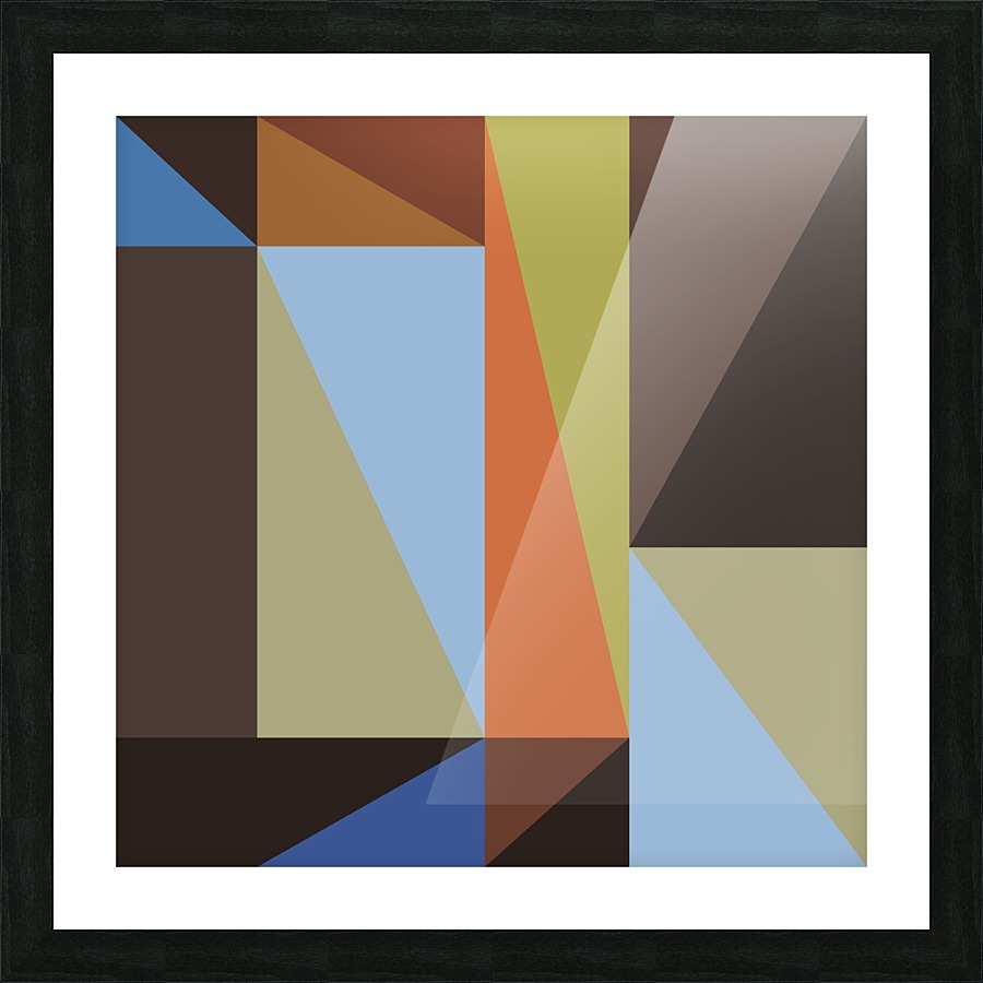 Abstract Composition 634 Picture Frame print