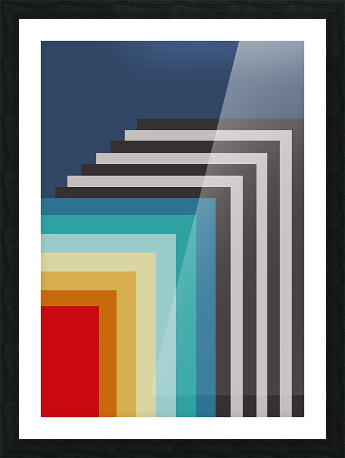Abstract Composition 633 Picture Frame print