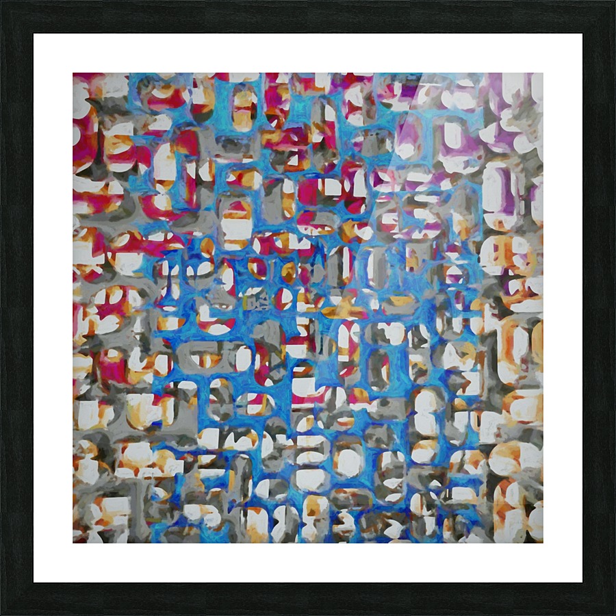 Abstract Composition 588 Picture Frame print