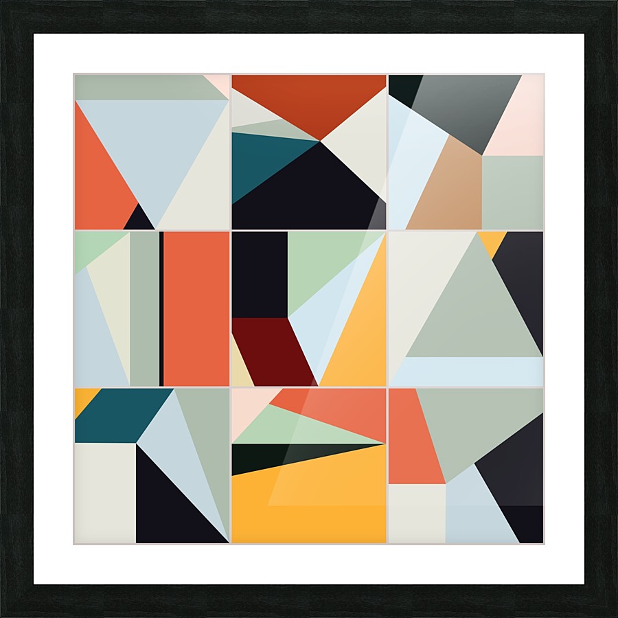 Abstract Composition 567 Picture Frame print