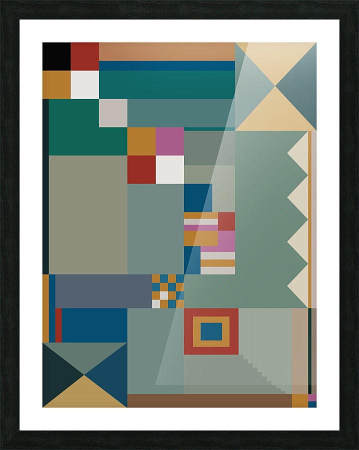 Abstract Composition 523 Picture Frame print