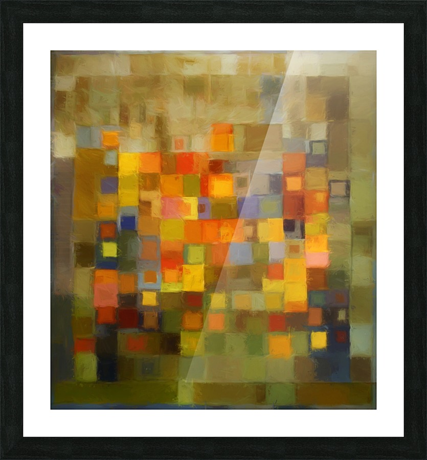 Abstract Composition 358 Picture Frame print