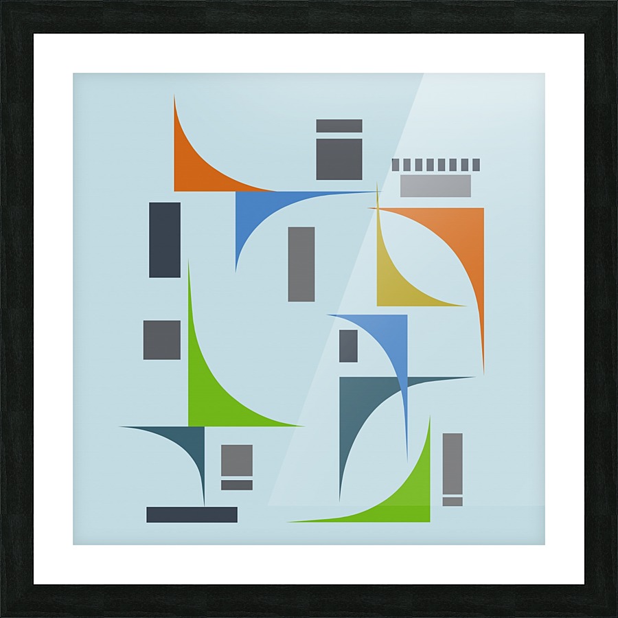 Abstract Composition 518 Picture Frame print