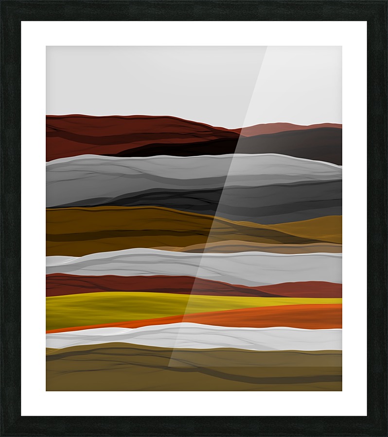 Abstract Landscape Picture Frame print