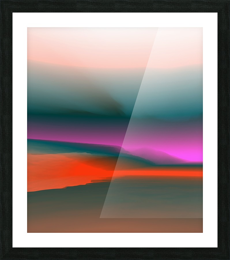 Sunset Colors 2 Picture Frame print