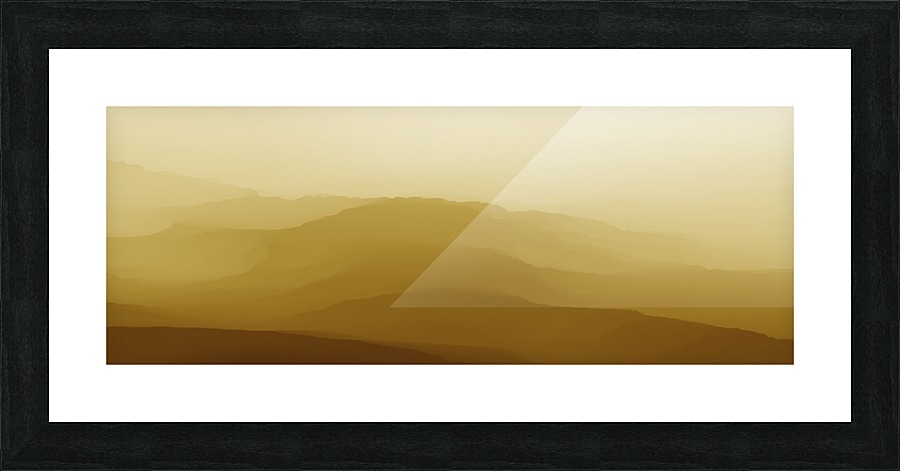 Mountainous Landscape 6 Picture Frame print