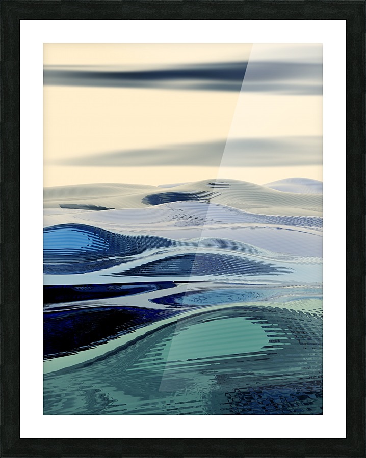 Mountainous landscape 10 Picture Frame print