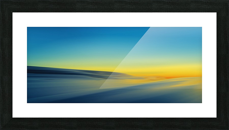 Sunset Colors 7 Picture Frame print