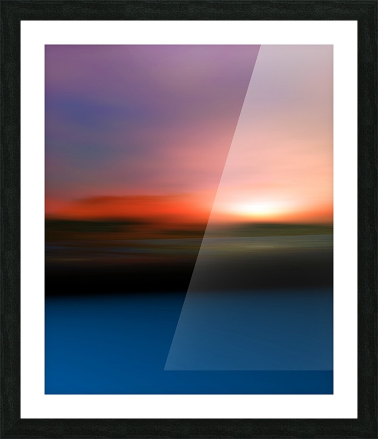 Sunset Colors 8 Picture Frame print
