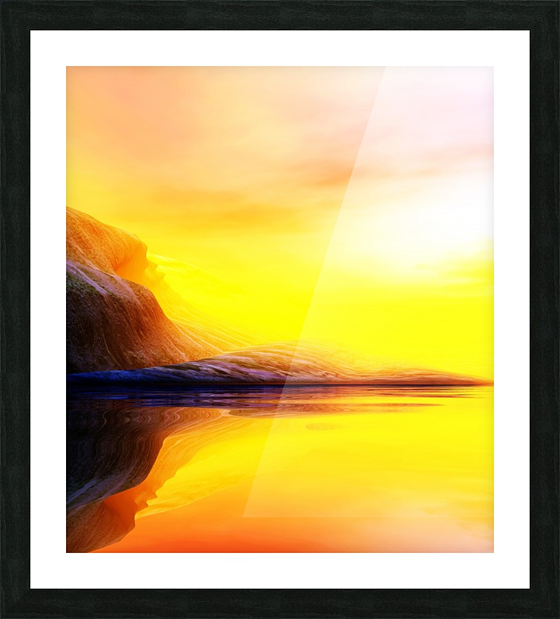 Serenity Picture Frame print