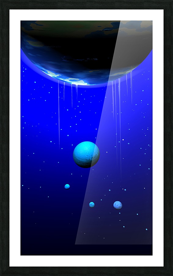 Planets Picture Frame print