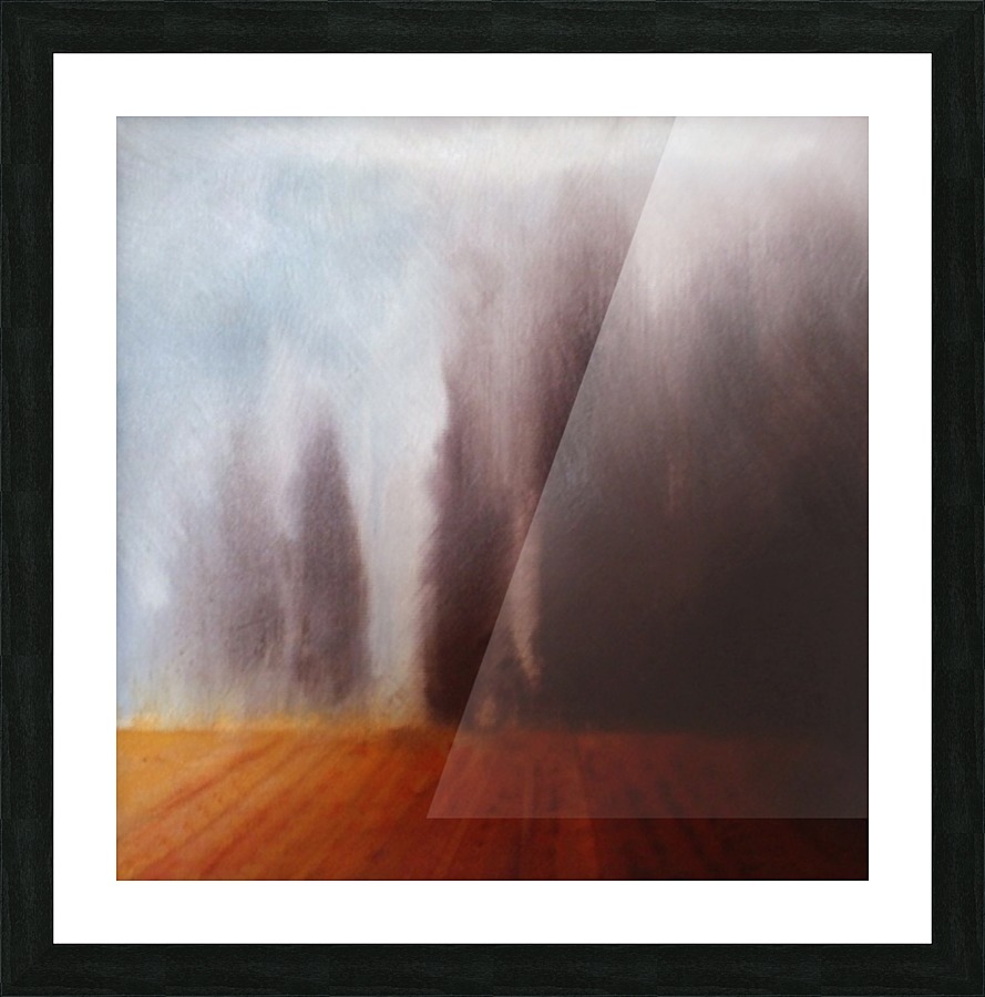 Rising Forms Picture Frame print