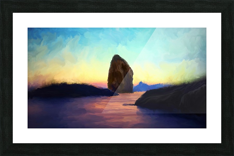 Oniric River Picture Frame print