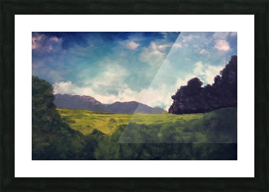Dawn in the Field Picture Frame print