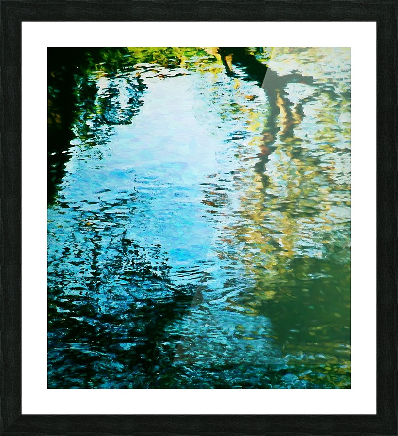 Nature reflections Picture Frame print