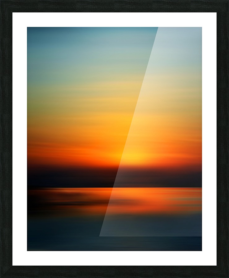 Abstract Landscape 9 Picture Frame print