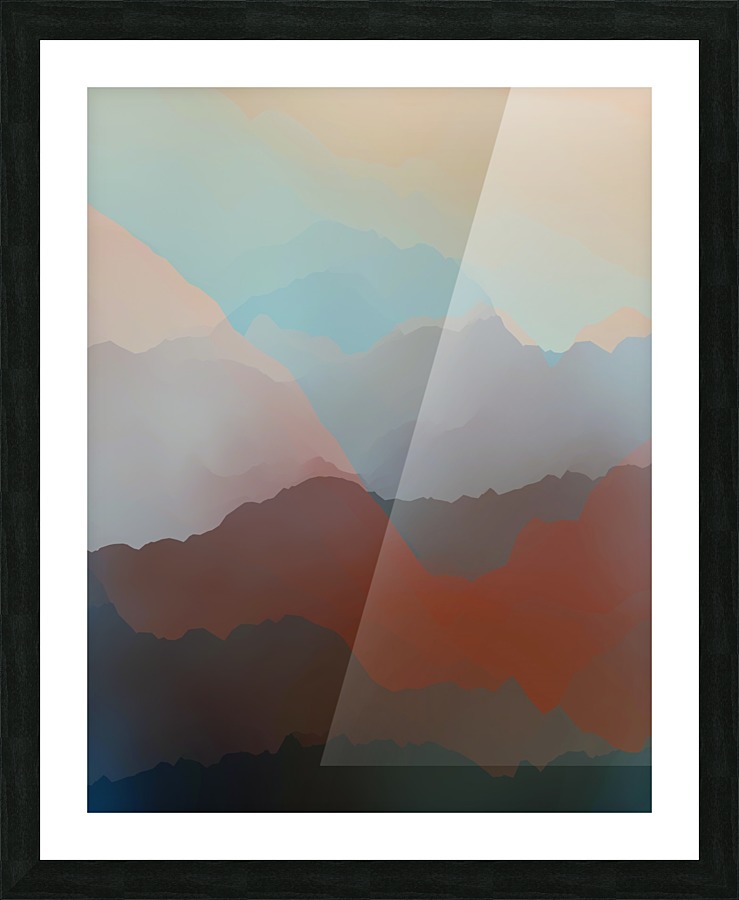 Beautiful Mountains 2 Picture Frame print