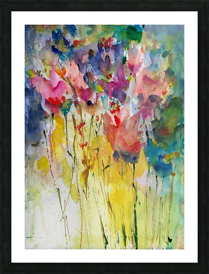 Wildflowers 5 Picture Frame print