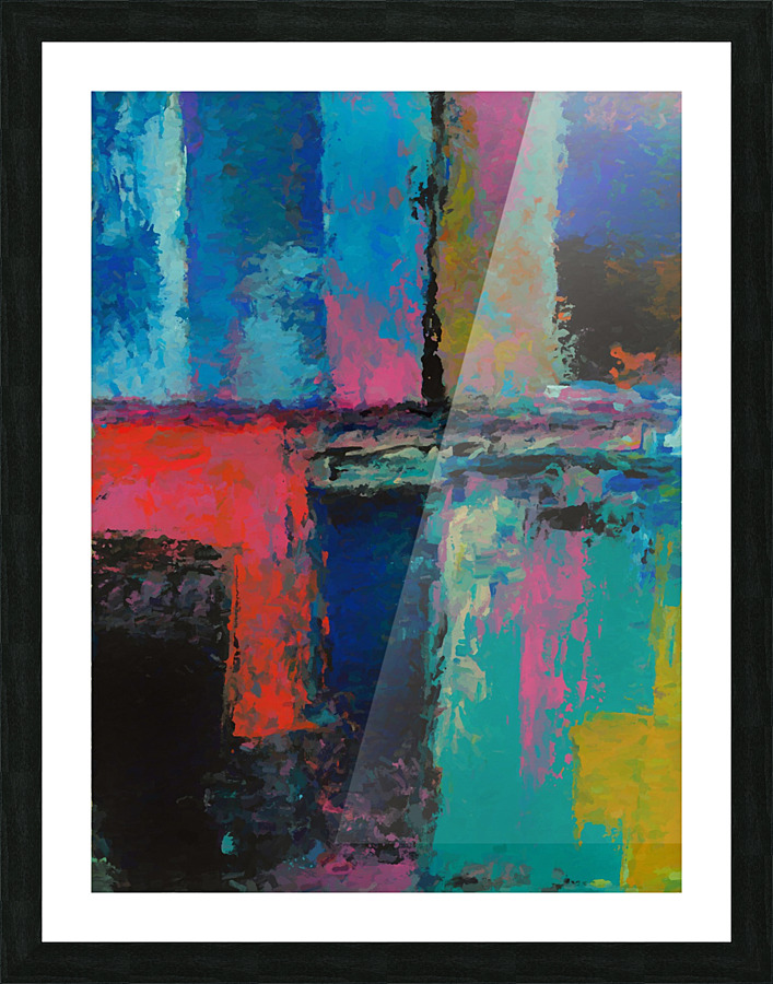 Abstract Composition 1141 Picture Frame print
