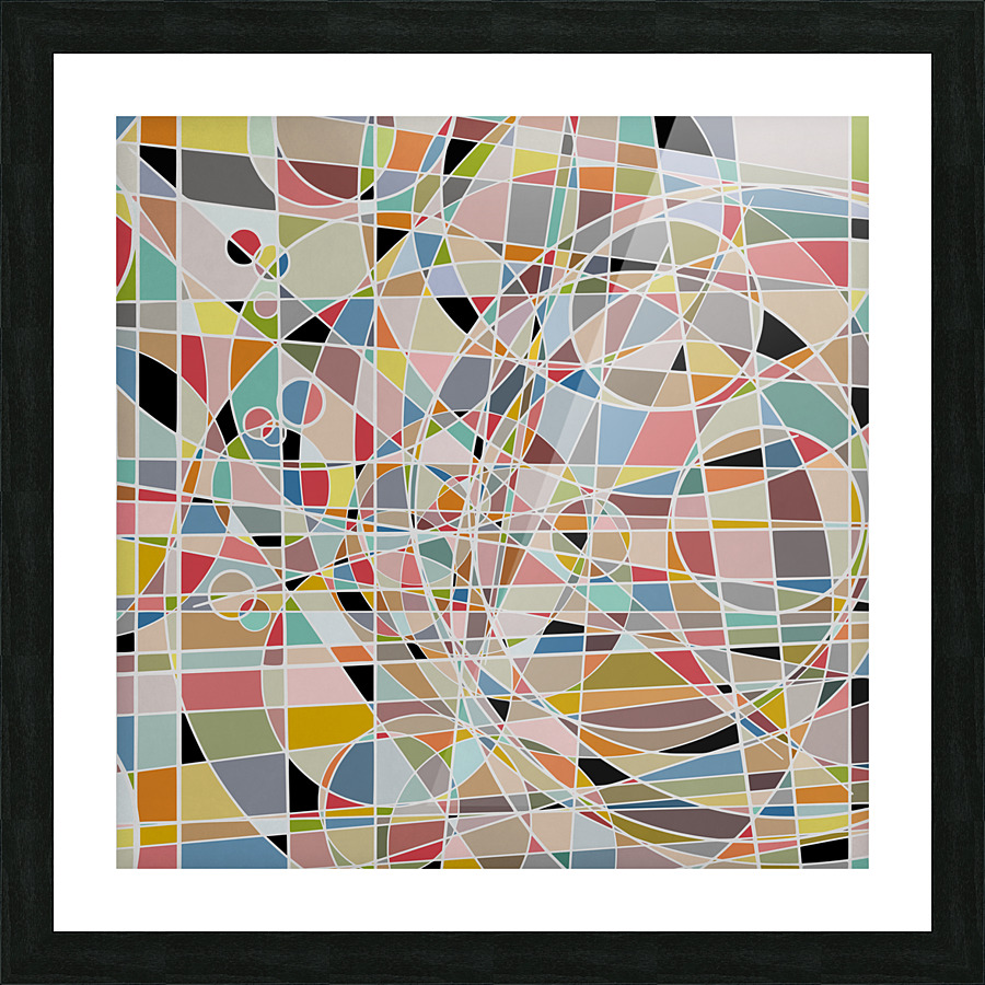 Multicolors Picture Frame print