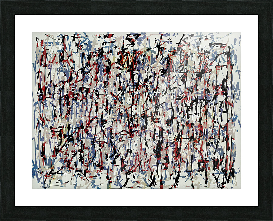 Pollock Wink Picture Frame print