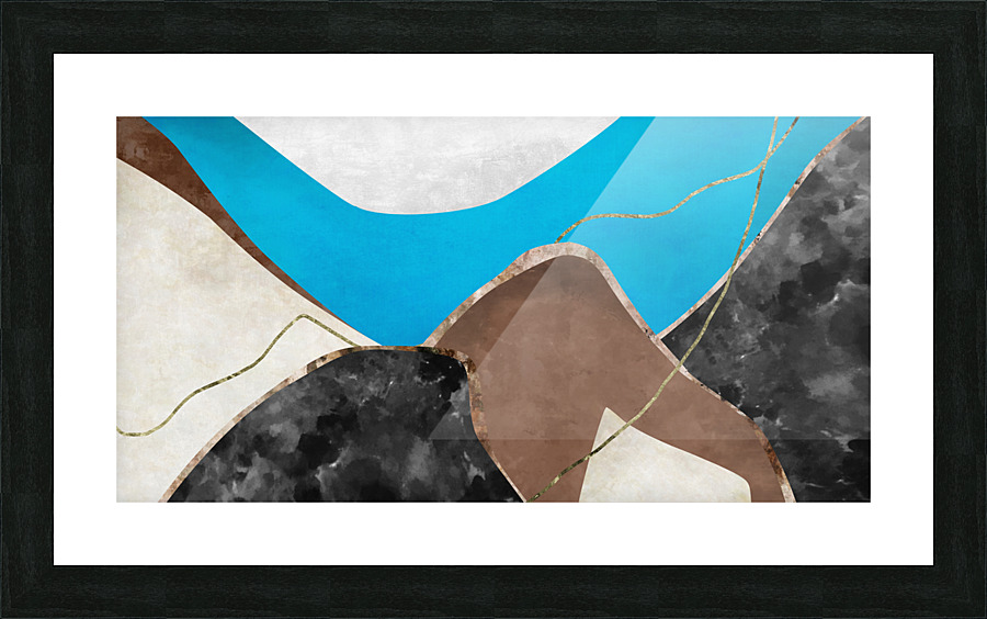 Beautiful Mountains Picture Frame print