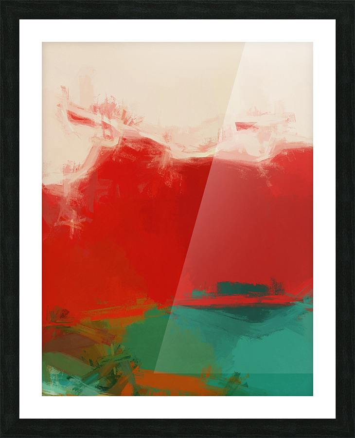Abstract Landscape Picture Frame print