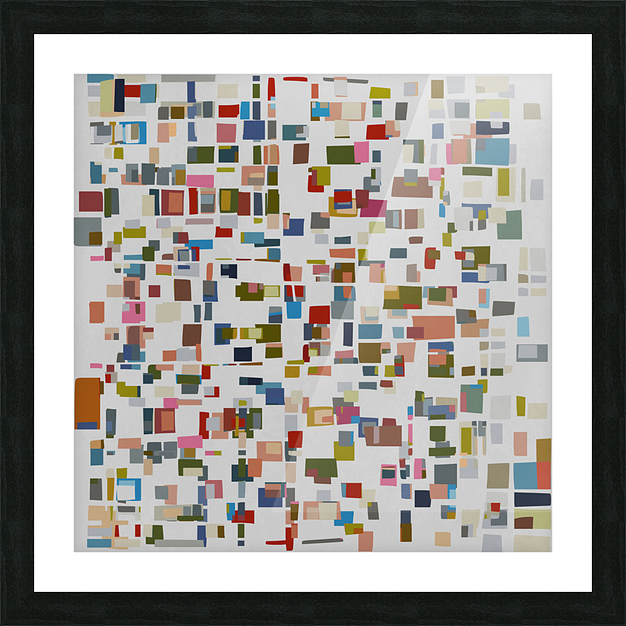 Multiple Rectangles Picture Frame print