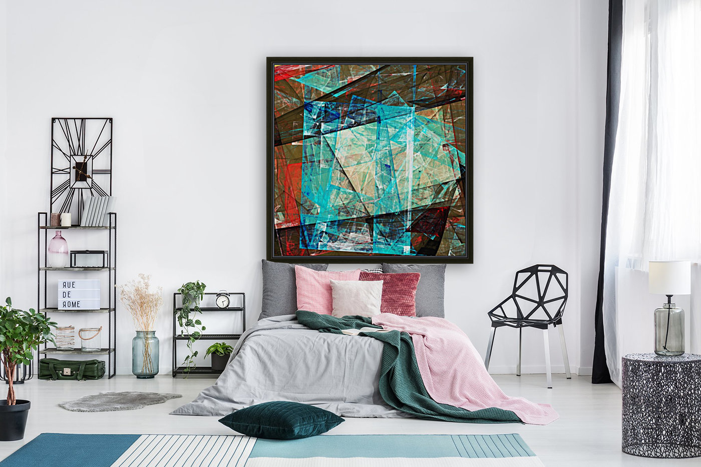 Abstract Composition 458 Reproduction