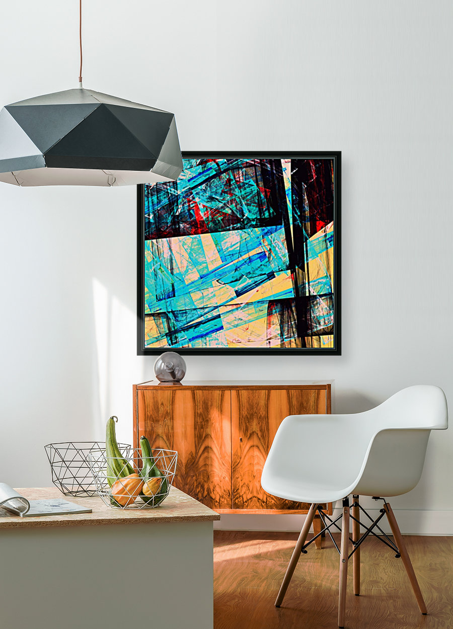 Abstract Composition 485 Reproduction
