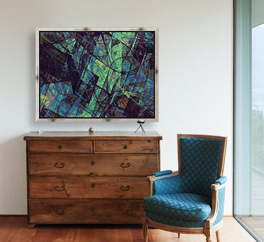 Abstract Composition 484 Reproduction