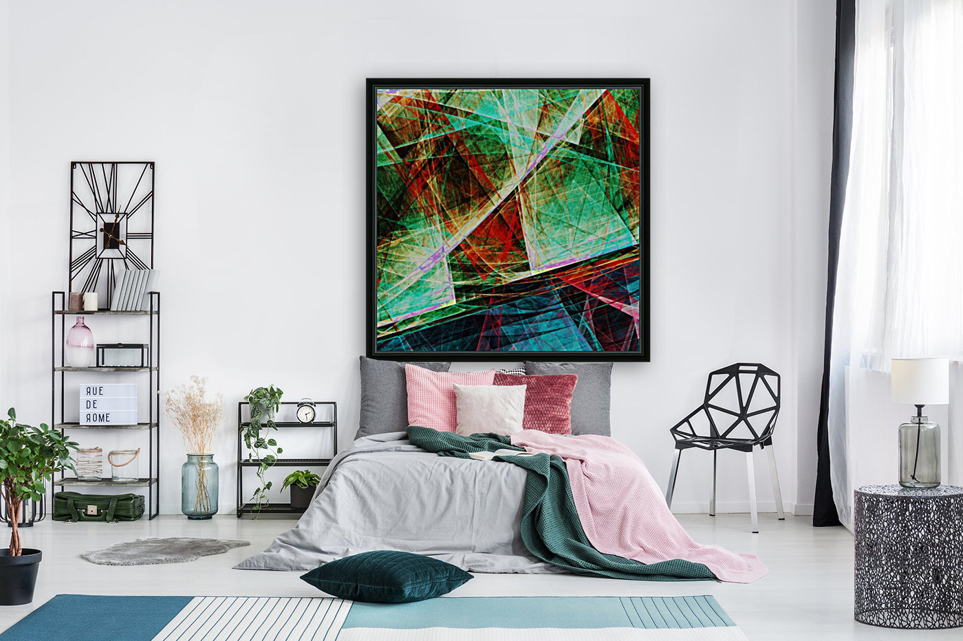 Abstract Composition 491 Reproduction