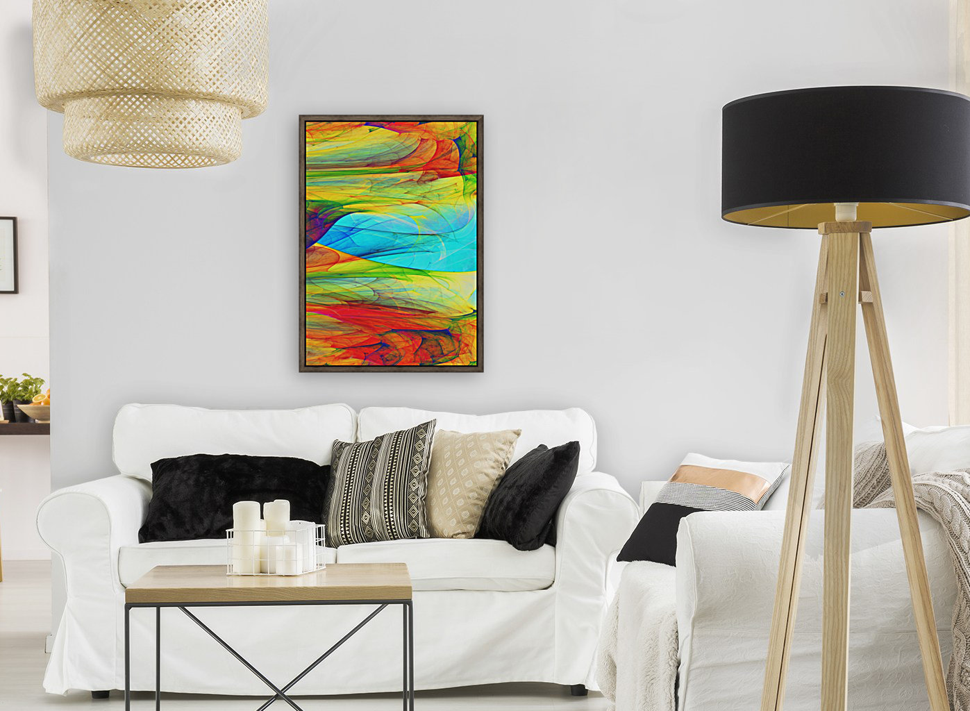 Abstract Composition 123 Reproduction