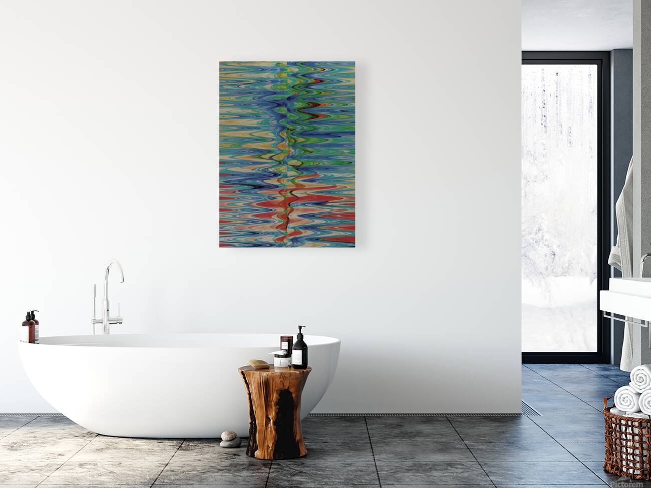 Abstract Composition 283 Reproduction