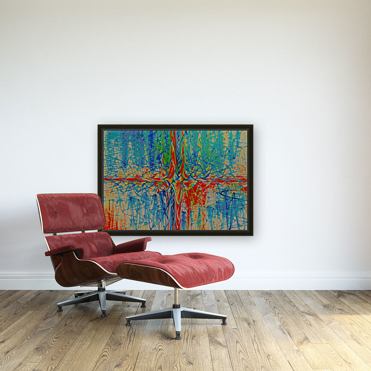 Abstract Composition 284 Reproduction
