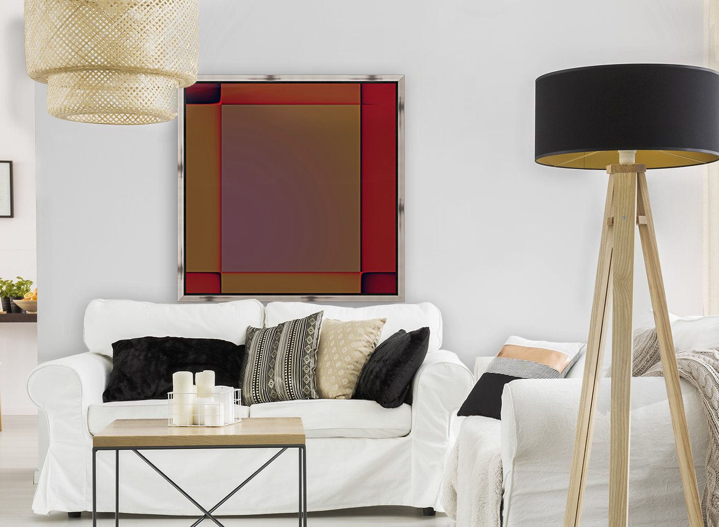 Abstract Composition 332 Reproduction