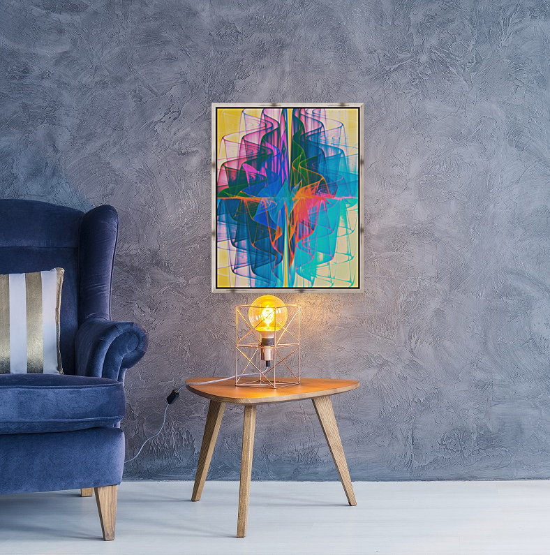 Abstract Composition 371 Reproduction