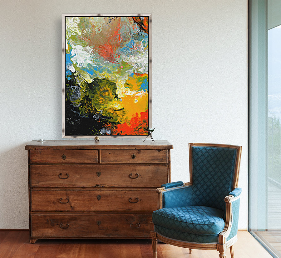Abstract Composition 751 Reproduction