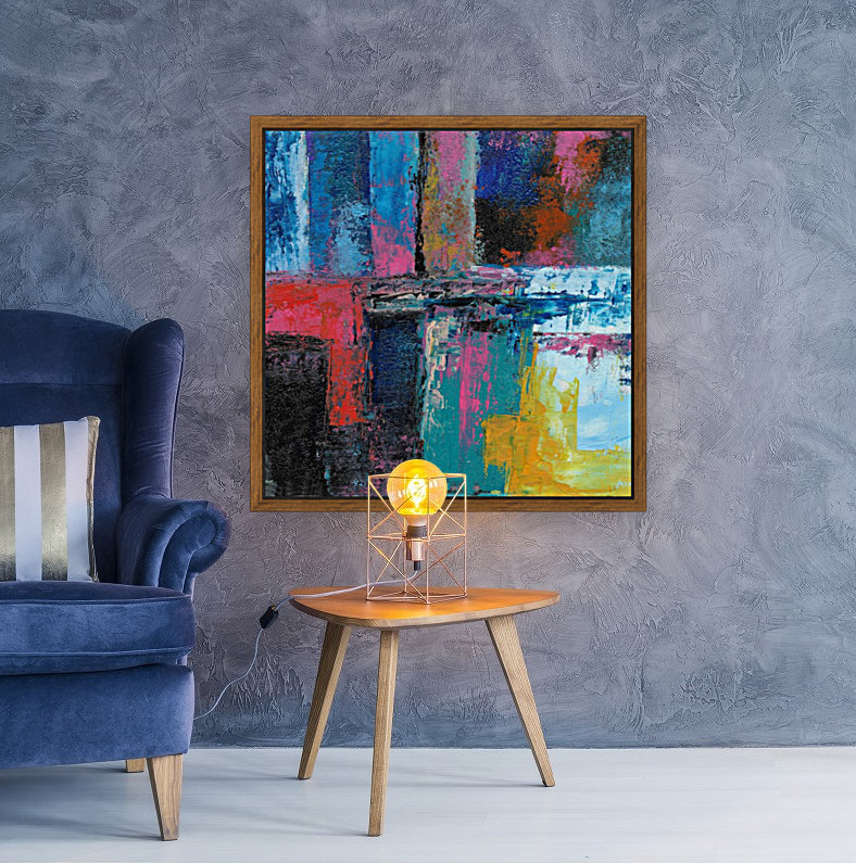 Abstract Composition 742 Reproduction
