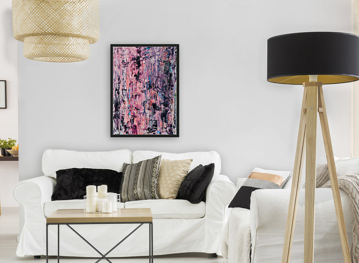 Abstract Composition 724 Reproduction