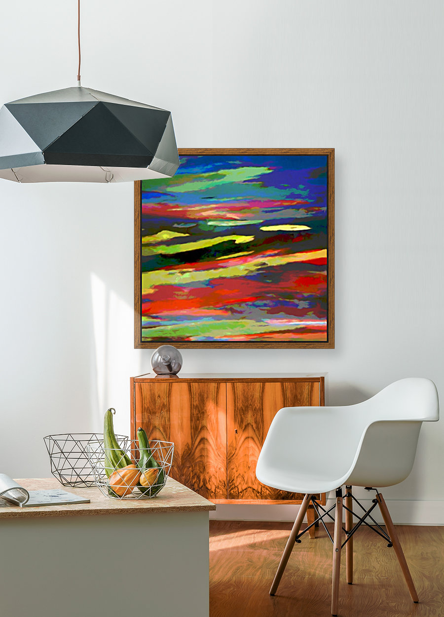 Abstract Composition 696 Reproduction