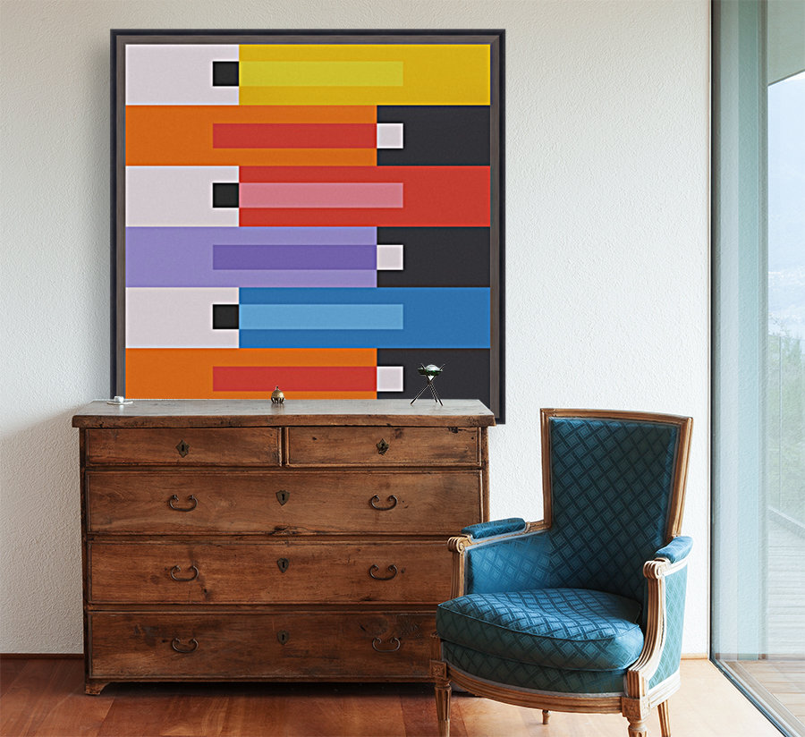 Abstract Composition 746 Reproduction