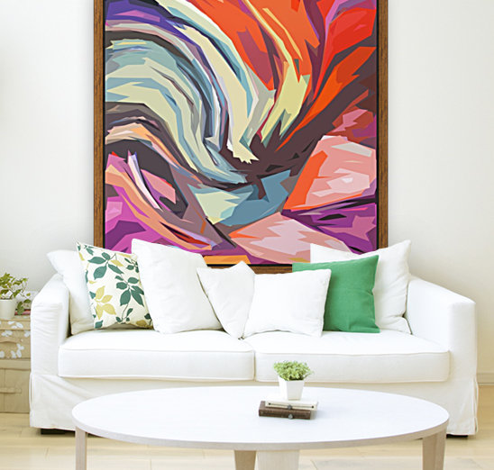 Abstract Composition 744 Reproduction