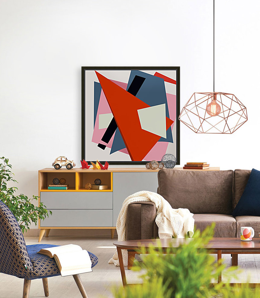 Abstract Composition 740 Reproduction