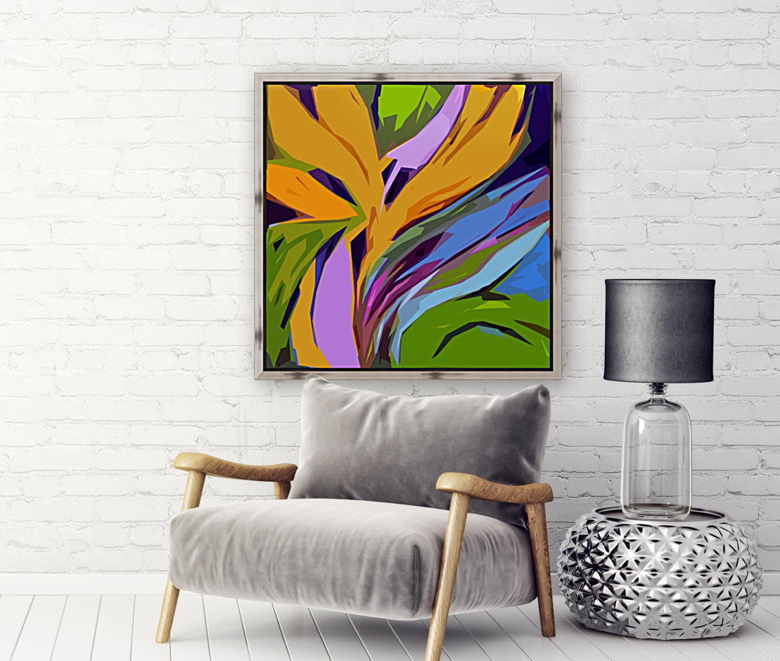 Abstract Composition 735 Reproduction