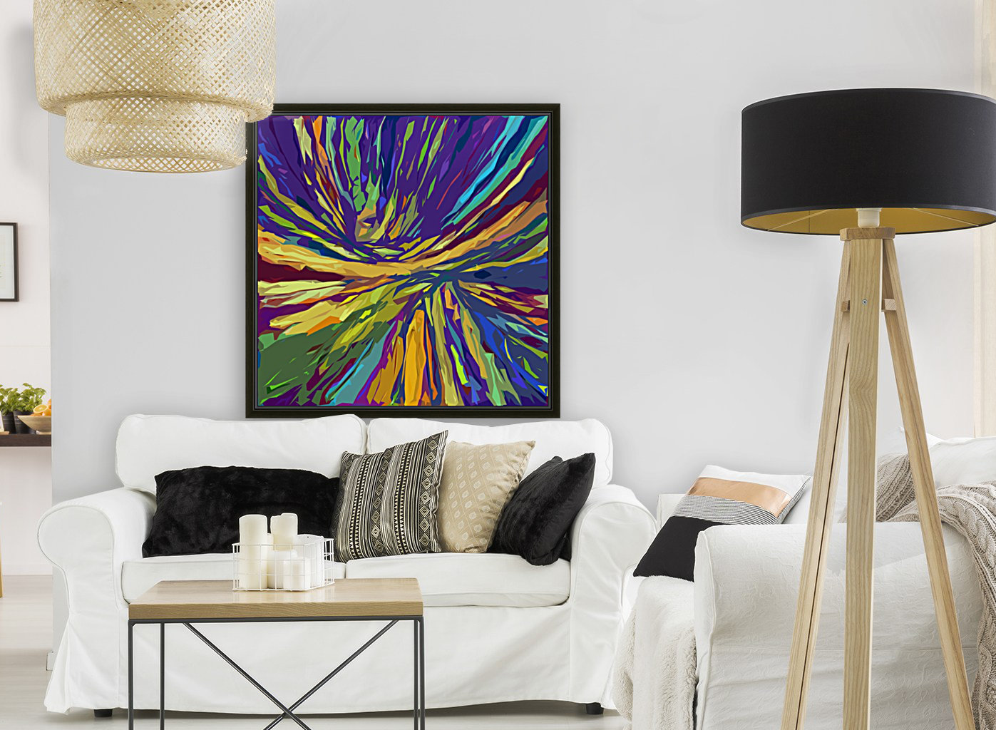Abstract Composition 731 Reproduction